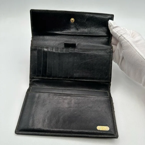 Fendi 2 PC Tri fold with slim bi fold Wallet - Picture 7 of 12